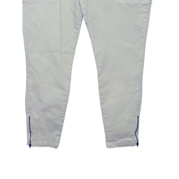 Joie Park Cargo Pants Peyote Tan Khaki NWT Size 14/32 — Utility Skinny Zip-Ankle - Picture 7 of 15